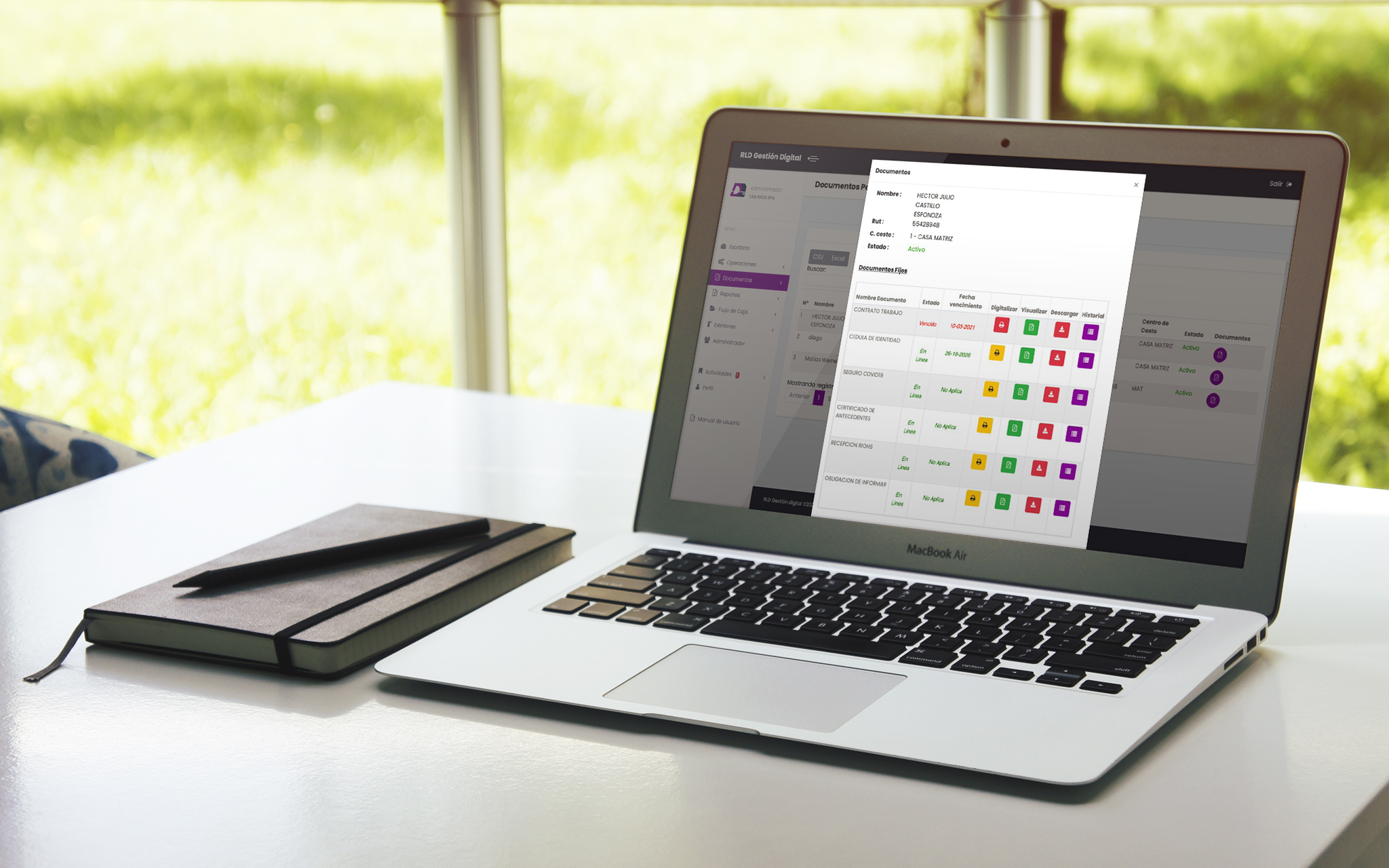 RLD Software en acción